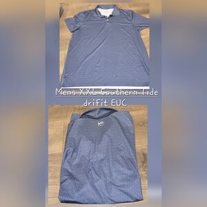 Southern Tide Blue Polo Shirt